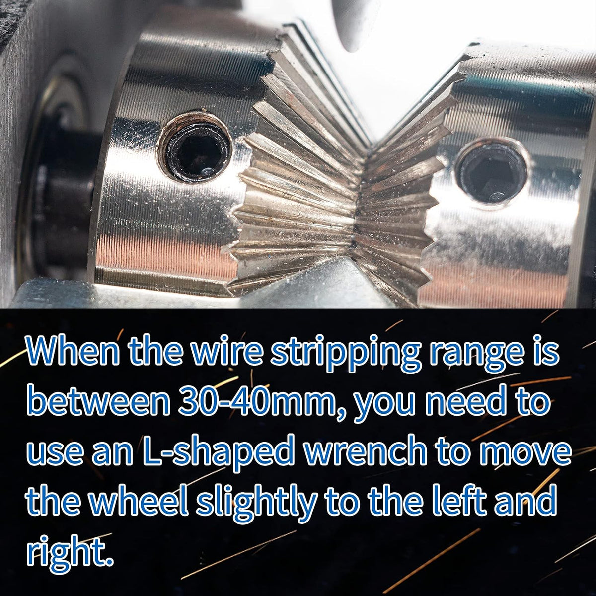 Replacement Wire Passing Wheel for SENDUO Wire Stripping Machines