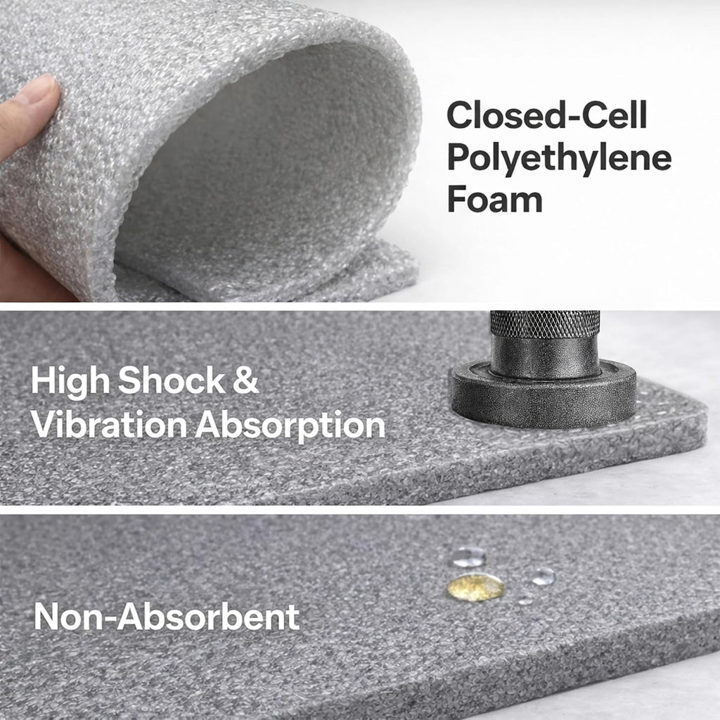 Foam Sheet Roll 50ft x 36in x 1/2in - Durable, Easy to Cut