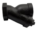 Apollo Valve YCT Series Cast Iron Y-Strainer, 3/4" NPT Female, 20 Mesh Screen