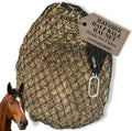 Half Bale Slow Feed Hay Net for Horses - 1 3/4" Holes - Leopard