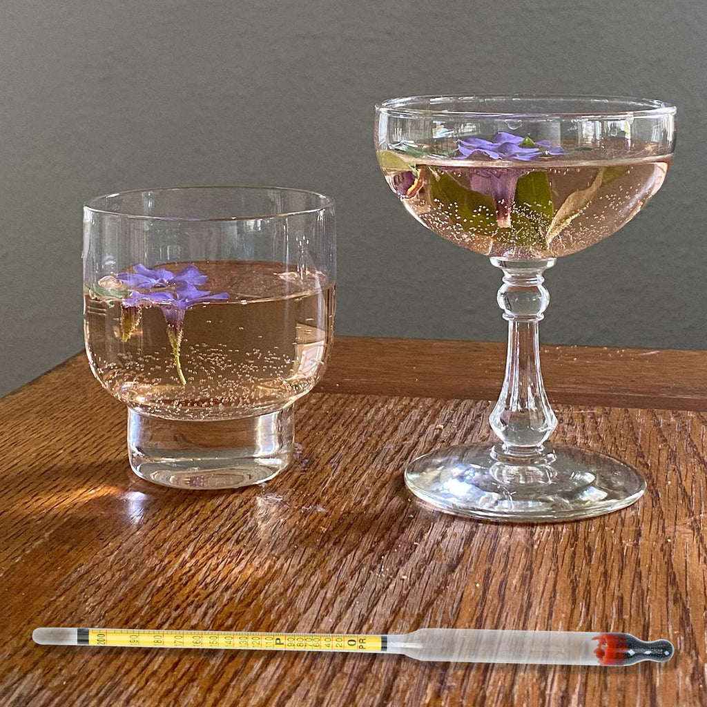Hydrometer Alcohol 0-200 Proof and Tralle Accurate Alcohol Proof Tester for Liquor, Distilling Moonshine
