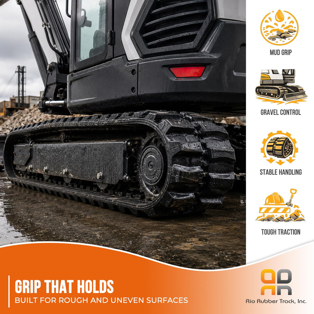 2 Rubber Tracks 230x48x70 Made for Kubota KX 41-3V KX018-4