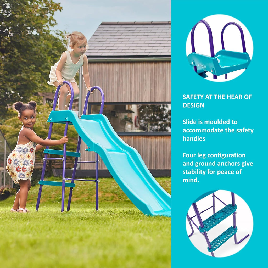 27613 Outdoor Slide for Children, Purple, 186 x 80 x 120 cm