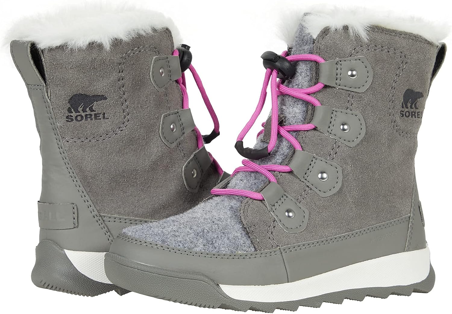 Sorel Youth Whitney II Joan Lace Boot — Waterproof Winter Boots