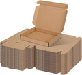 75 Pack 7x5x1 inch Small Shipping Boxes, Brown Mailing Boxes