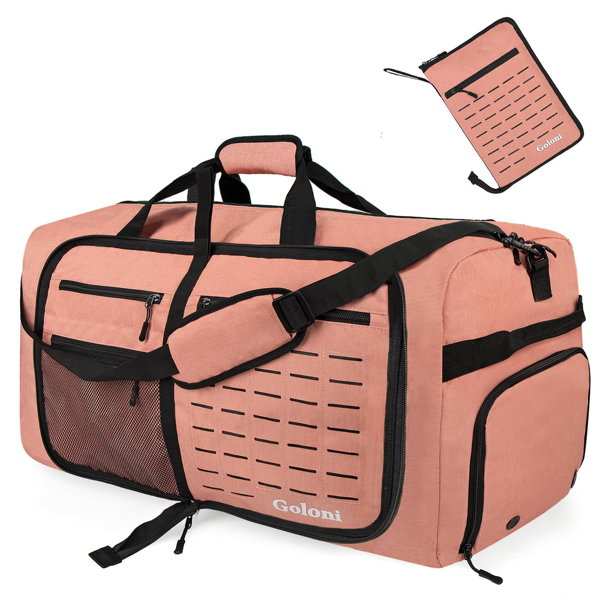 80L Foldable Duffle Bag for Travel, Large Durable Travel Duffel Bag