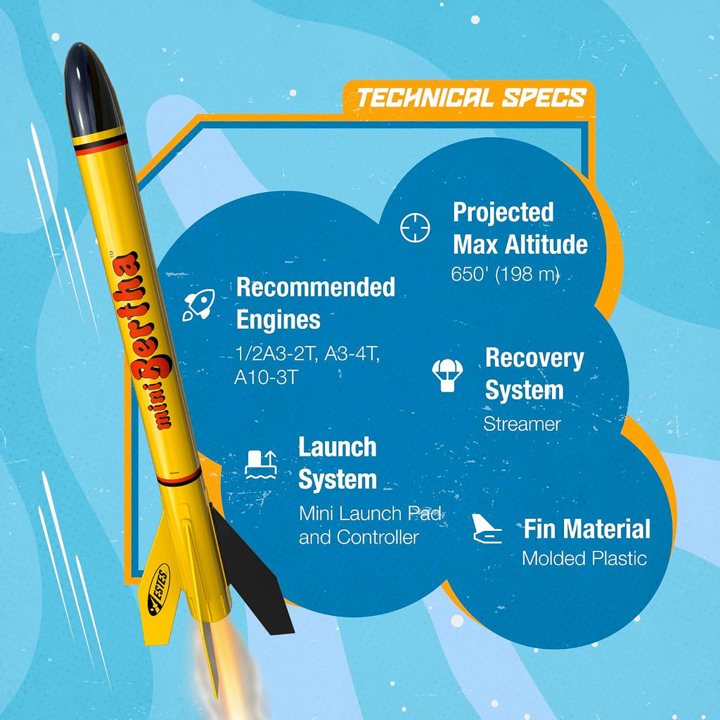 002099 Mini Bertha Model Rocket