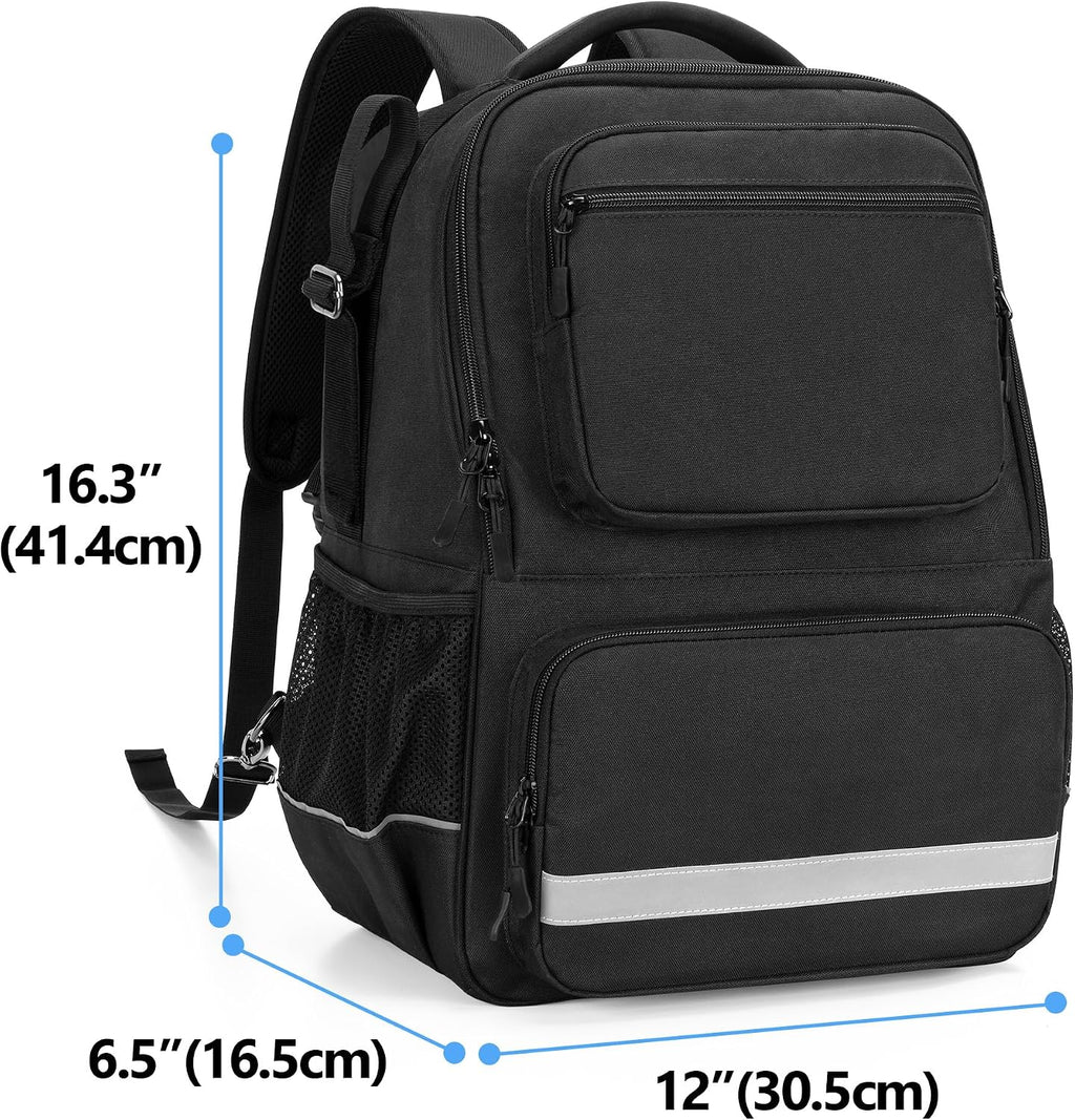 Wheelchair Backpack, Wheelchair Bag for Back of Chair, Wheel Chair Basket to Hang on Back with Thermal Insulation