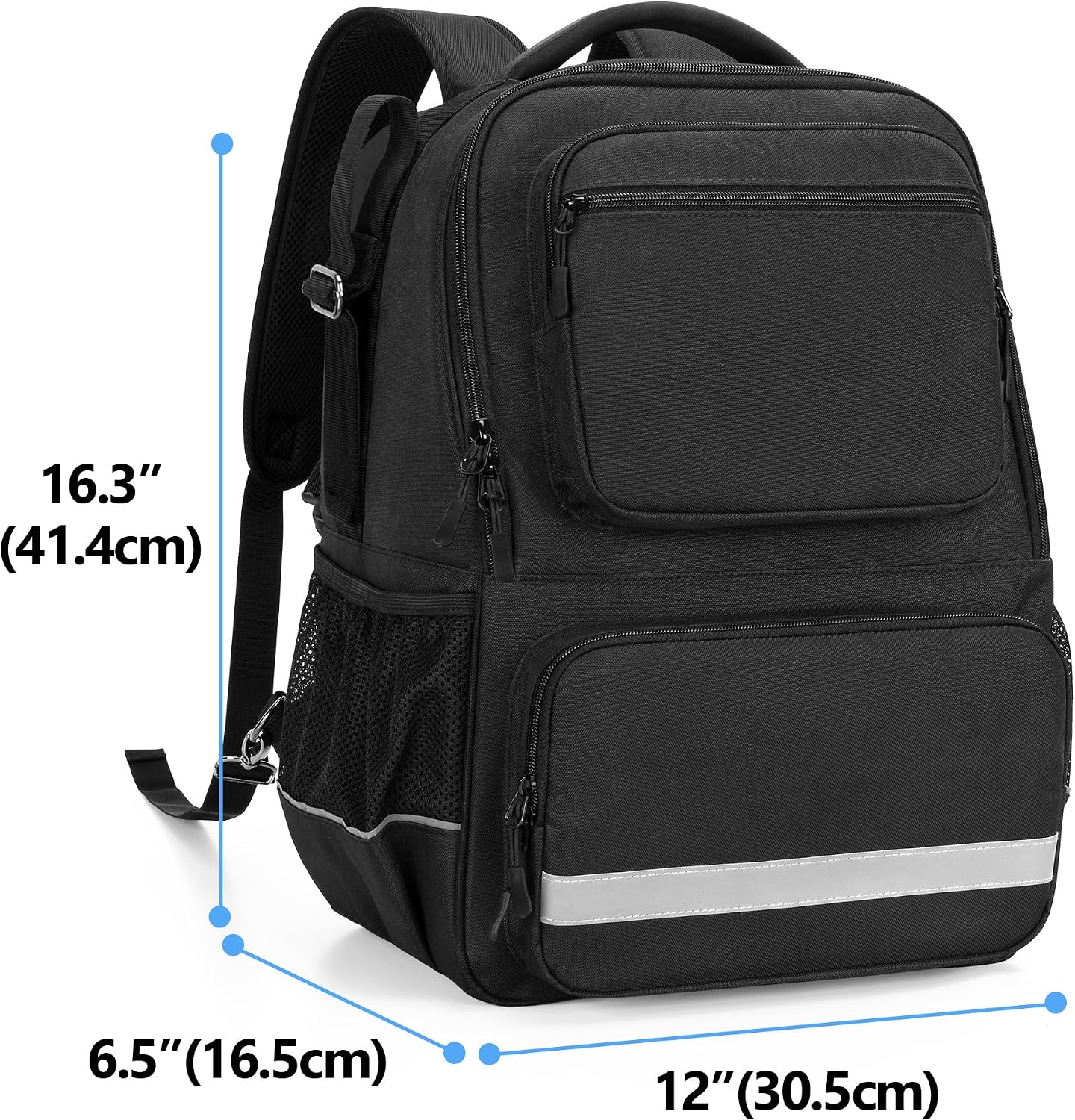 Wheelchair Backpack, Wheelchair Bag for Back of Chair, Wheel Chair Basket to Hang on Back with Thermal Insulation