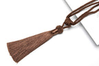 4 Pack Curtain Tiebacks Hand-Woven Tassels Holdbacks