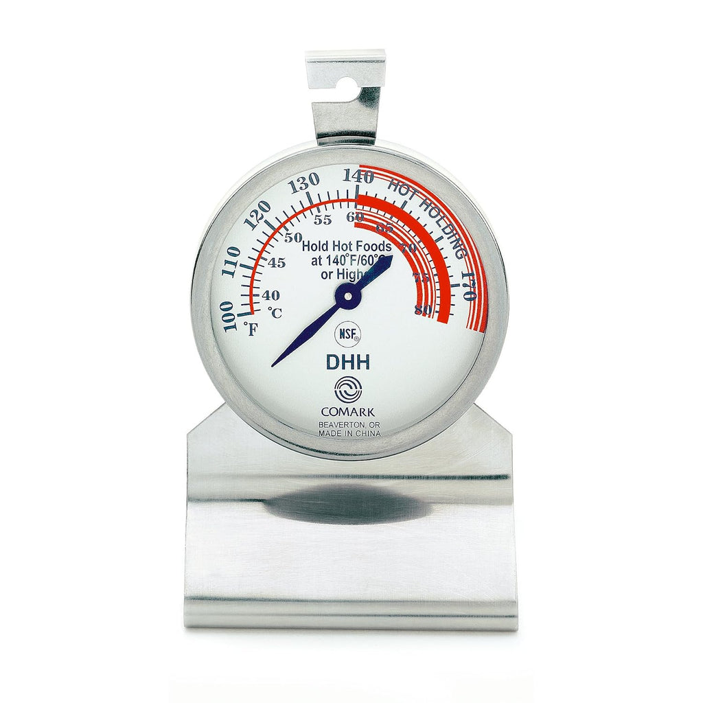 Comark DHH Hot Holding Food Thermometer Stainless Steel Body, Dial Style, 1 Count (Pack of 1)