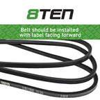 8TEN Deck Belt for Toro 98-3780