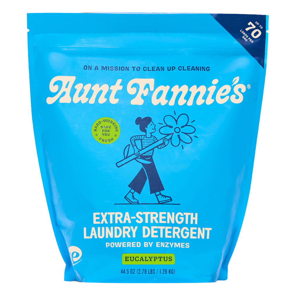 Extra Strength Powder Laundry Detergent, Eucalyptus, 1 Pack