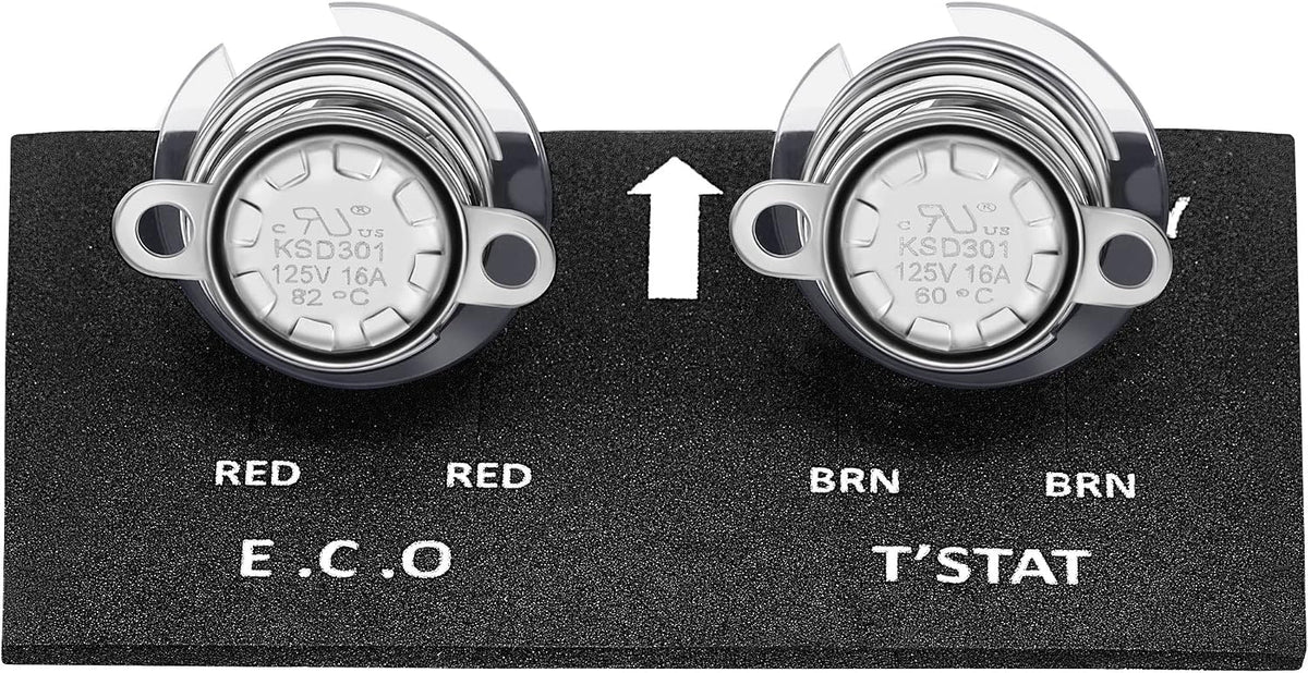 RV Water Heater ECO and T-STAT Kit Compatible with Atwood 91447, 1 Set