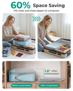 14 Set Compression Packing Cubes for Travel Essentials