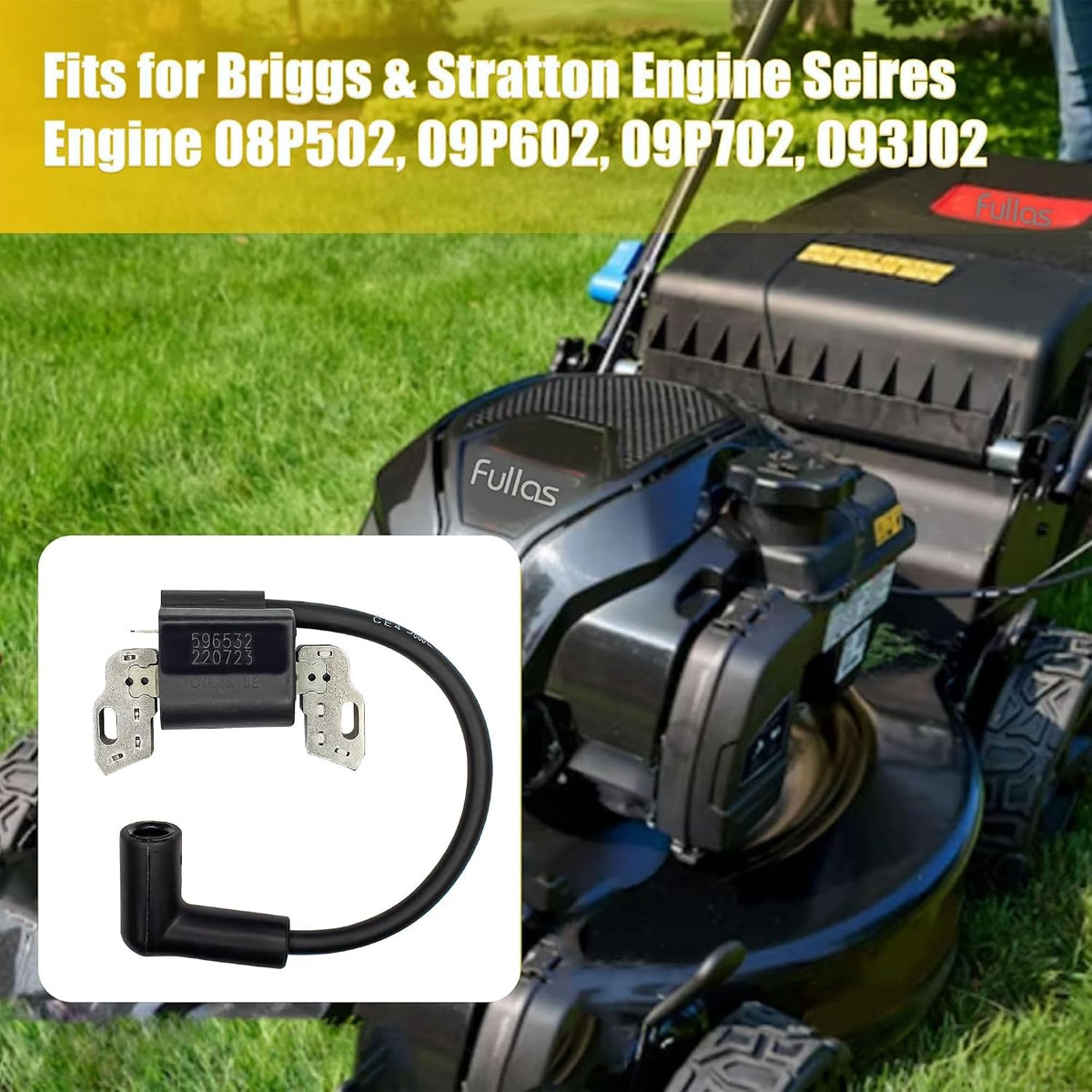 84005272 595009 593872 Ignition Coil for Briggs & Stratton