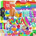Fidget Toys, 160 Pack Party Favors for Kids 8-12 4-8, Sensory Toys Bulk Autism Autistic, Treasure Box Toys for