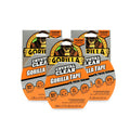 Crystal Clear Duct Tape, 1.88" x 9 yd, Clear, (Pack of 3)
