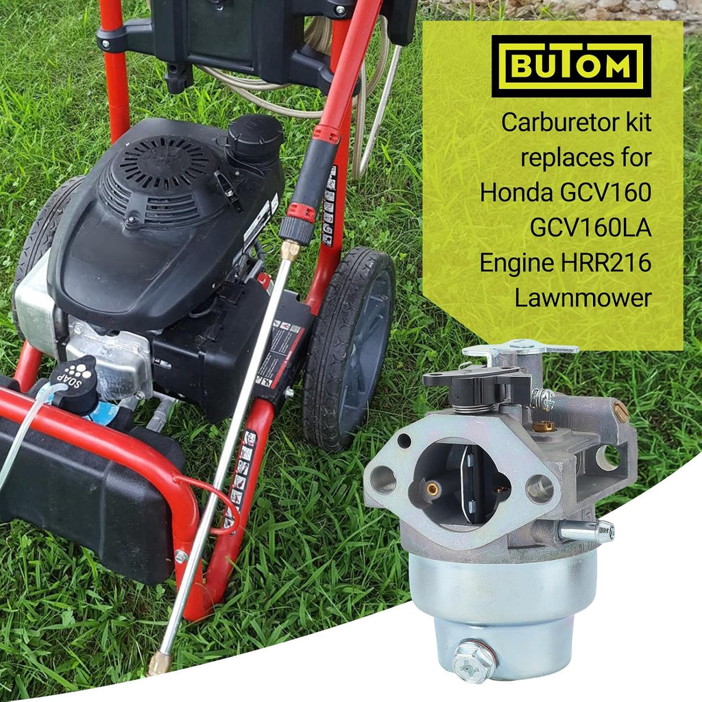 GCV160 Carburetor for Honda Lawn Mower Pressure Washer,16100-Z0L-023