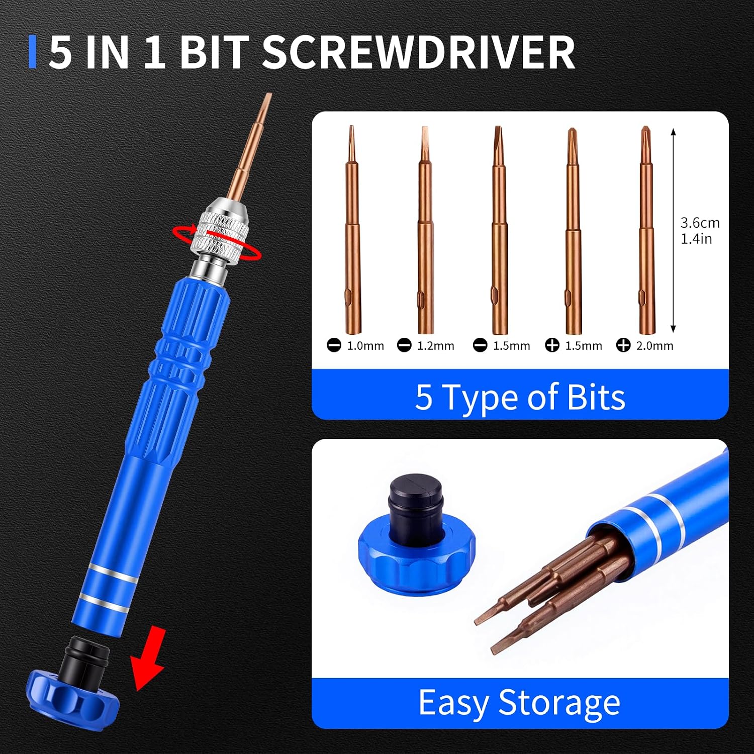 210 PCS Watch Repair Kits, Including Watch Battery Change Kit, Watch Case Opener, Link Remover, Spring Bar Tools