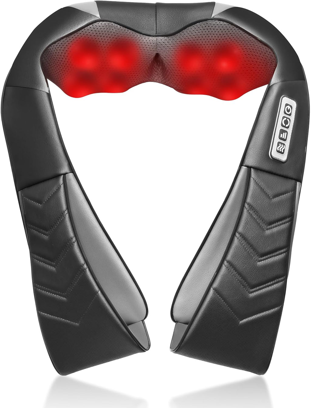 Shiatsu Neck and Back Massager with Heat, Electric Deep Tissue Kneading Neck and Shoulder Massage, Best Gifts for