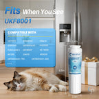 EDR4RXD1 Water Filter Replacement Compatible with Whirlpool UKF8001