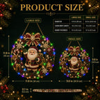 Christmas Pearl Diamond Painting Kit with LED String Lights (SNM 1, 9.84in)