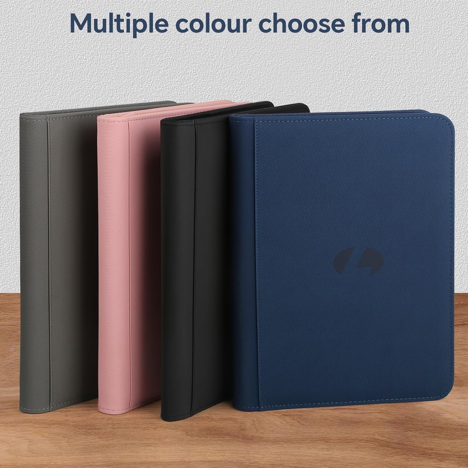 Trading Card Binder, Premium 9-Pocket Double Sided 540 Pocket PU Card Collection Binder, Collectible Trading Card