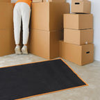 Heavy Duty Black Nonwoven Moving Blanket for Furniture Shipping and Packing