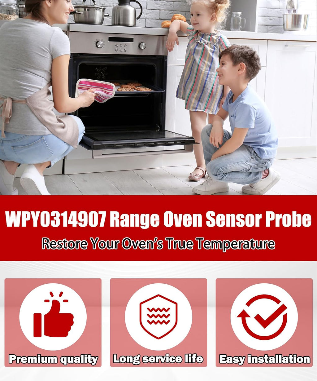 WPY0314907 Range Oven Temperature Sensor Probe
