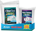 Aquarium Filter Floss for Fish Tank Filters - FilterFirst Aquarium Filter Pad - Media Roll for Crystal Clear Water