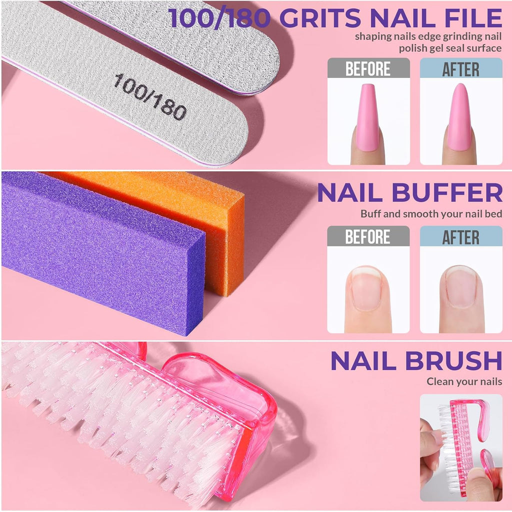 10Pcs Soak Off Bowl Nail Soaking Bowl Kit 2 Nail Soaking Bowl Acetone Proof Soak Off Gel Polish Remover Bowl