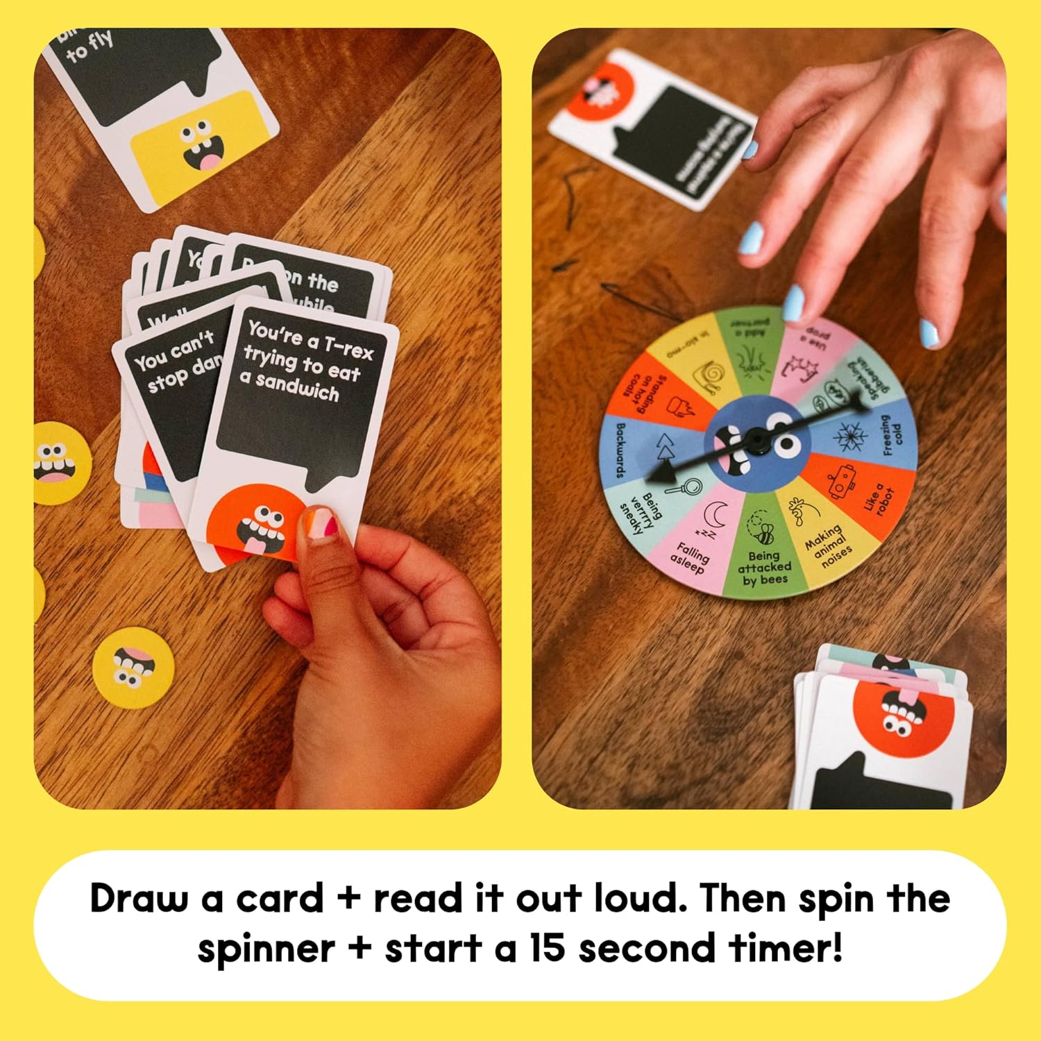 Laugh Attack [Can You Make Your Family Laugh? | Don’t Laugh Challenge Card Game For Kids, Teens, and Families | Great
