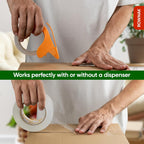 Clear Packing Tape 24 Rolls - Heavy Duty Packaging Tape 2.0mil Thick, 2.0 in. Wide x 60 Yards - Strong Adhesive