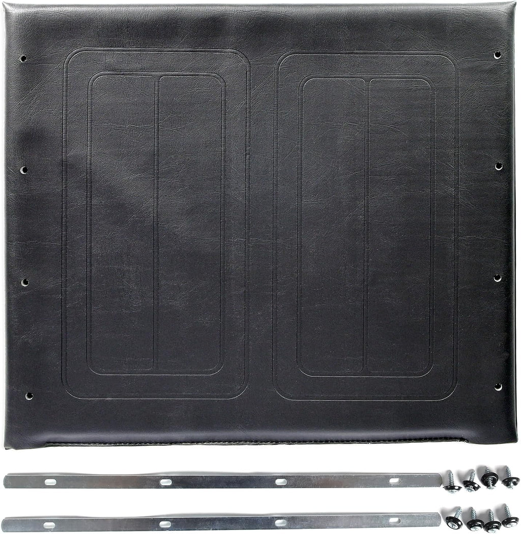 18x16 Inch Wheelchair Seat Cushion Replacement - Universal Fit|Leather Upholstery with Memory Foam Core, Enhanced