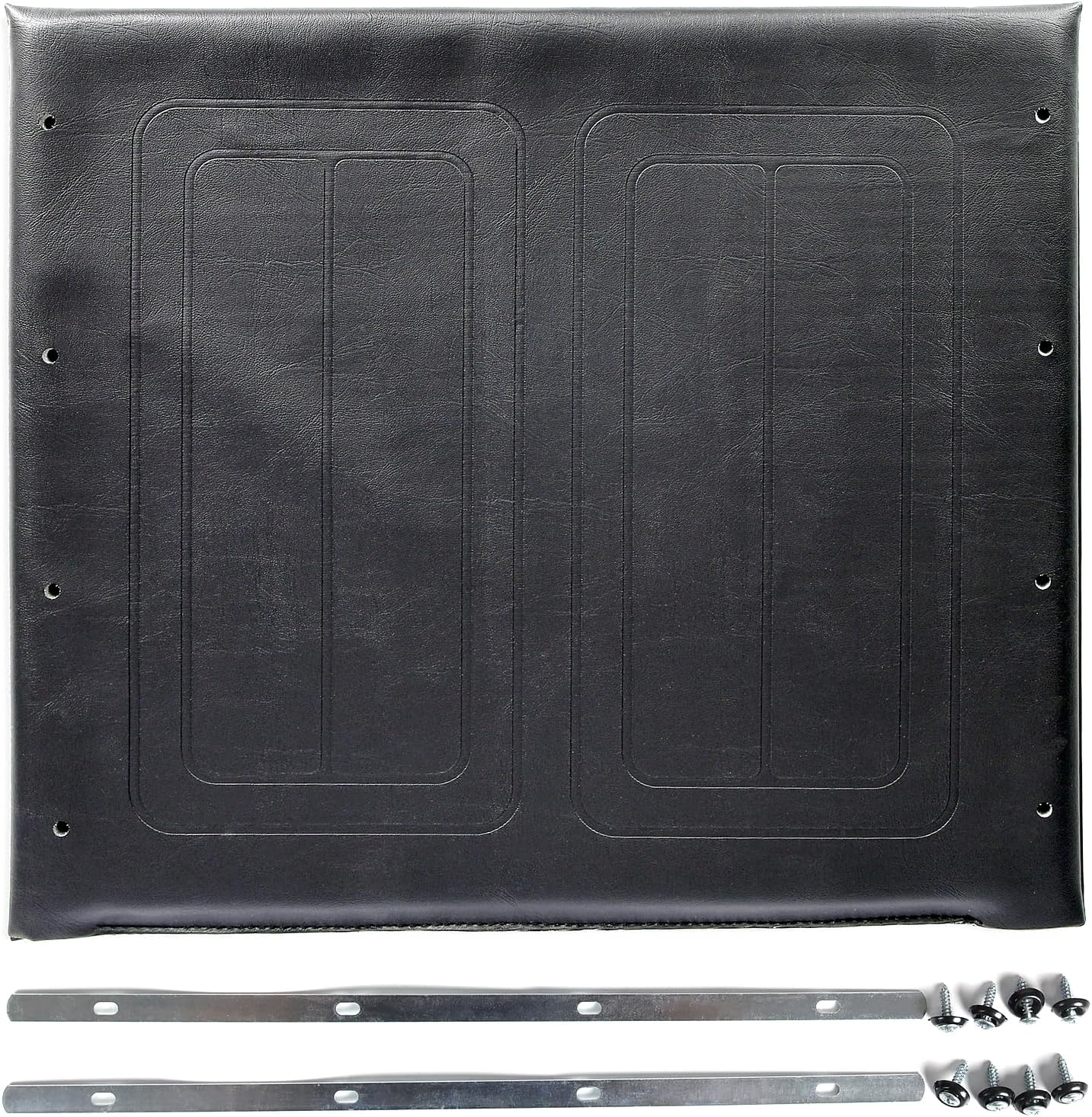 18x16 Inch Wheelchair Seat Cushion Replacement - Universal Fit|Leather Upholstery with Memory Foam Core, Enhanced