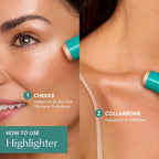 Cream Highlighter Triple Threat Color Stick, Rose Gold