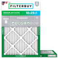 18x25x1 Air Filter MERV 8 Dust & Allergy Defense (2-Pack)