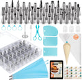 90 Piping Bags and Tips Set Frosting Piping Kit for Beginners & Pros