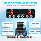 K1 Pro Quiet Rock Tumbler Kit for Kids & Adults