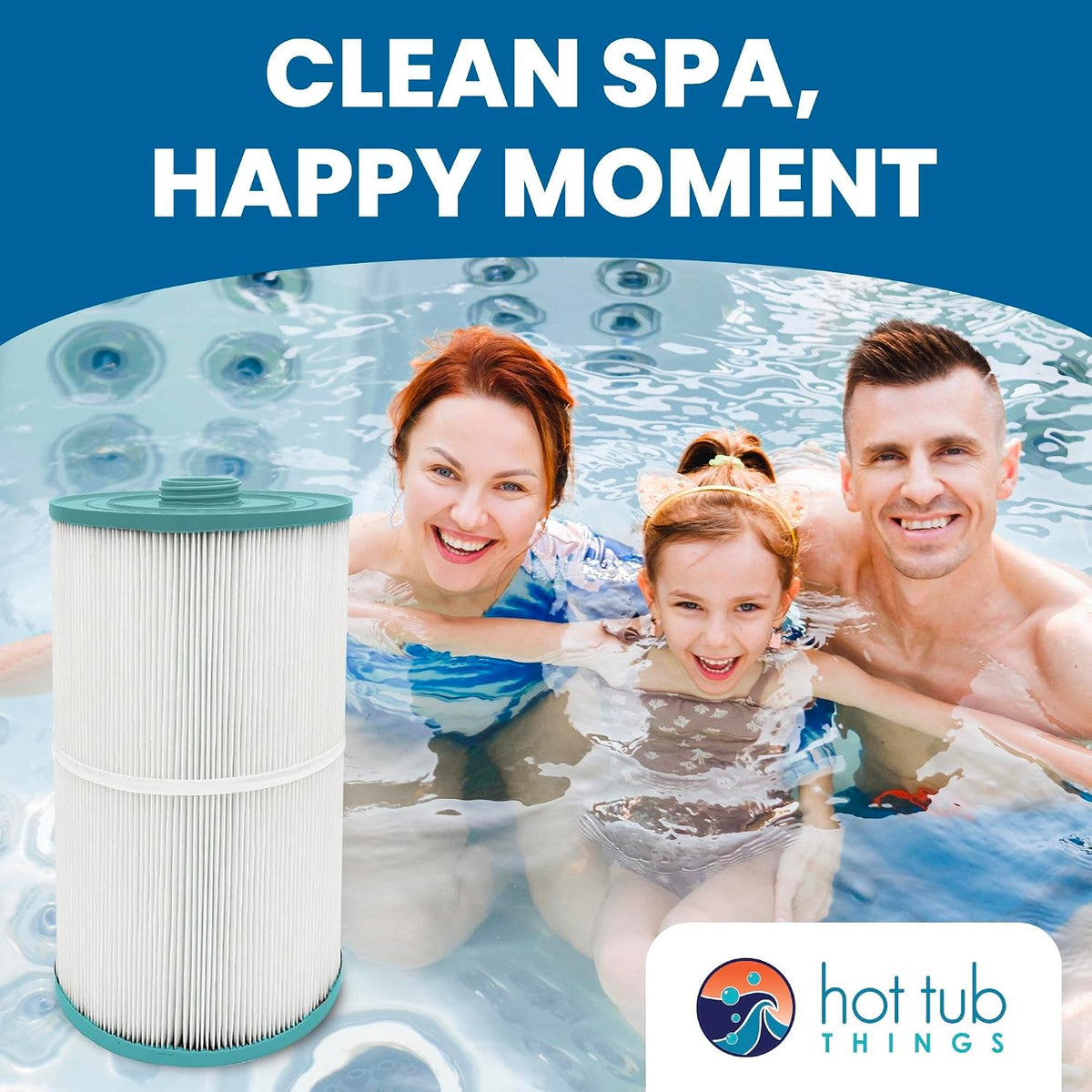 Hot Tub Things Advanced Spa Filter Replacement Cartridge