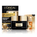 Age Perfect Anti-Aging Midnight Cream, Face Moisturizer with Shea Butter to Reduce Wrinkles and Firm Skin, 1.7oz +