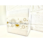 Mailed It Designer Sending Sunshine Packing Tape, Cute Packaging Tape for Small Business Shipping, Bulk Roll 2" x 330 Ft