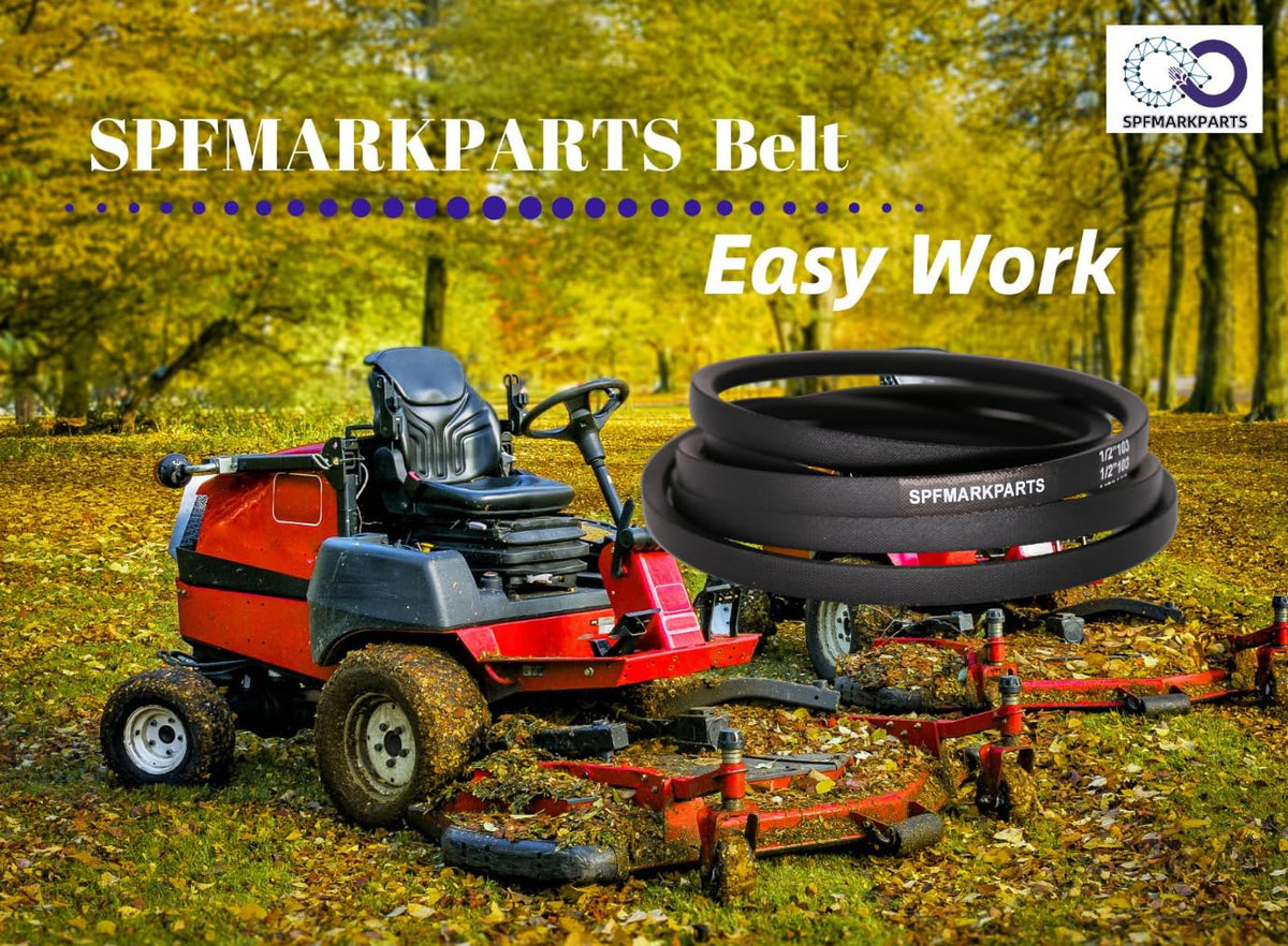 754-04252 Riding Mower Hydrostatic Transmission Drive Belt Compatible with Craftsman CMXGZAM501008 954-04252 490-501-M008 T150 T1900 T2100 T2600 LT2000 LT2500