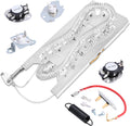 Dryer Heating Element for Maytag Bravos Dryer MEDB765FW0 MEDE250XL0 MEDX700XL0 MEDX700AG0 MEDX500XW1 MED9700SQ0 MED855DC4 MEDX500XW1 MED5630HC0 YMEDX700AG0 7MMEDX550XW0 Thermal Fuse Kit