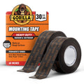 Heavy Duty Double Sided Mounting Tape, 1" x 60", Black, 2-Pack