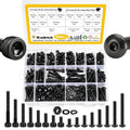 KADRICK 960PCS M5 Screws Assortment,Hex Socket Button & Cap Head M5 Bolts