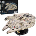 Star Wars Millennium Falcon 3D Model Kit, Star Wars Gifts, Desk Decor for Fans & Collectors, 223 Pieces, 3D Puzzles