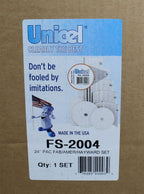 FS-2004 48 Sq Ft Vertical DE Grid Replacement Pool Filter Set, Compatible with American, Hayward, Pac-Fab, Sta-Rite