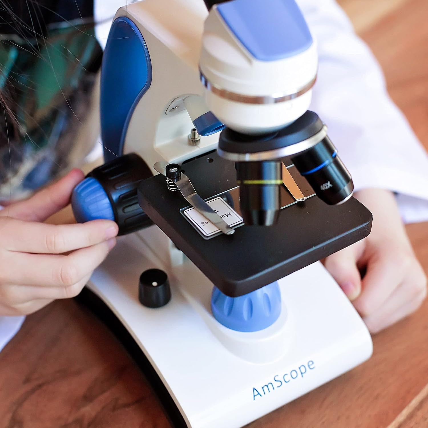M162C-2L-PB10-WM-SP14-50P100S 1000X Microscope Kit | 40X-1000X Magnification Range